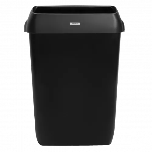 92285_katrin_waste_bin_with_lid_50_litre_black_front