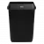 92285_katrin_waste_bin_with_lid_50_litre_black_front 92285_katrin_waste_bin_with_lid_50_litre_black_front