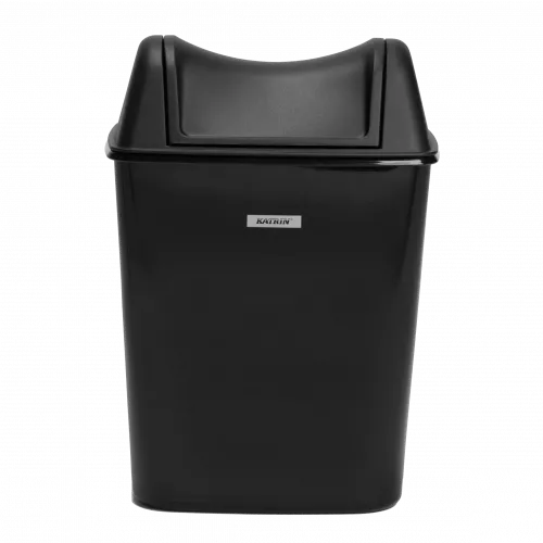 92223_katrin_lady_hygiene_bin_8_litre_black_front