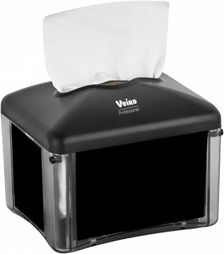 EASYNAP micro (303409) Диспенсер для настольных салфеток Z-сложения Veiro Professional, черный