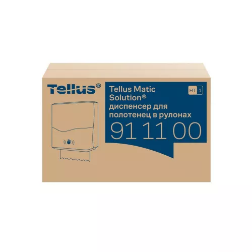 911100 HT1 Диспенсер для полотенец в рулонах сенсорный, белый Tellus Matic Solution®