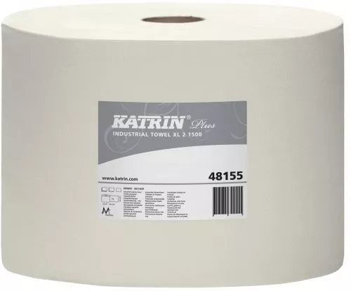 481559 Katrin Plus Industrial Towel XL2 Бумажный протирочный материал, 570 м, 2рул.*упак.