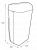 91899_92261_katrin_waste_bin_with_lid_25_l_white_measurements