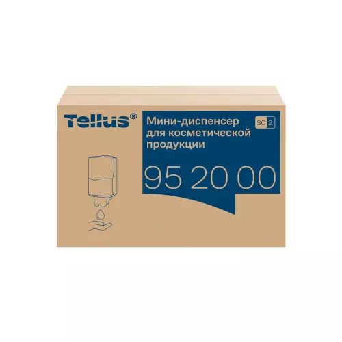 952000	Tellus мини-диспенсер для косметической продукции, белый